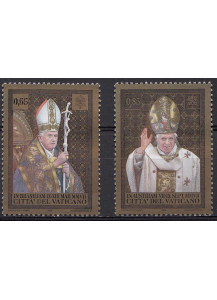 2008 Vaticano I Viaggi di Benedetto XVI Serie 2 Valori Sassone 1477-8